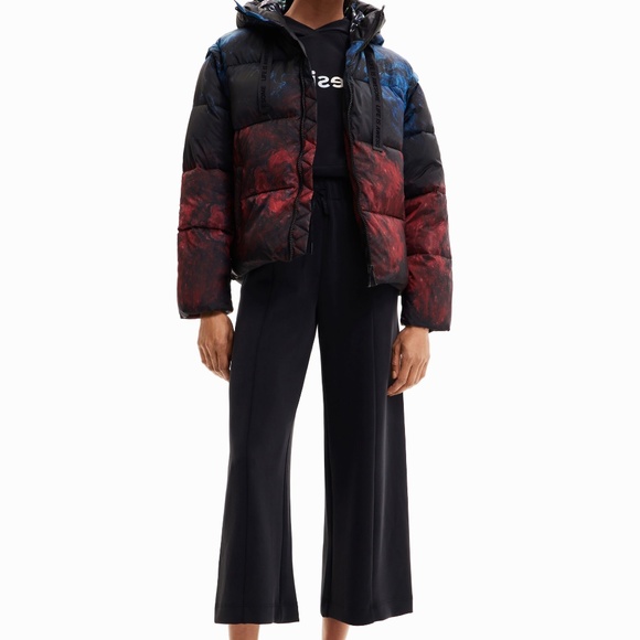 Desigual Padded gilet-jacket M - Picture 3 of 5